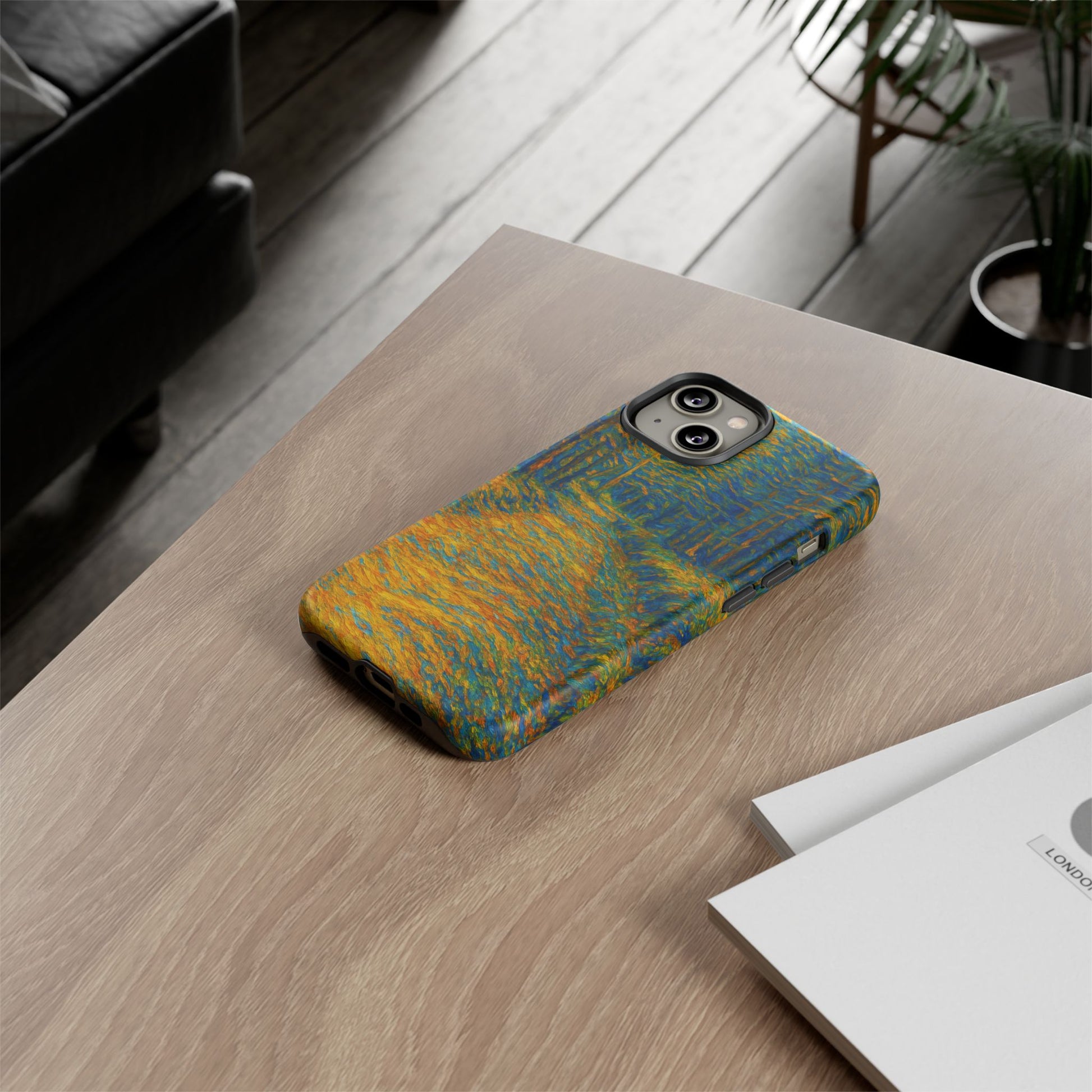 Artistic Phone Case for Nature Lovers, Tough Cases, Vibrant Design, Gift for Friends, Phone Accessories, Unique Artwork - TRV