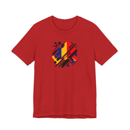 Artistic Heart Unisex Jersey Tee - Vibrant Graphic Tee, Casual Wear, Gift for Art Lovers, Birthday Surprise, Everyday Comfort - TRV
