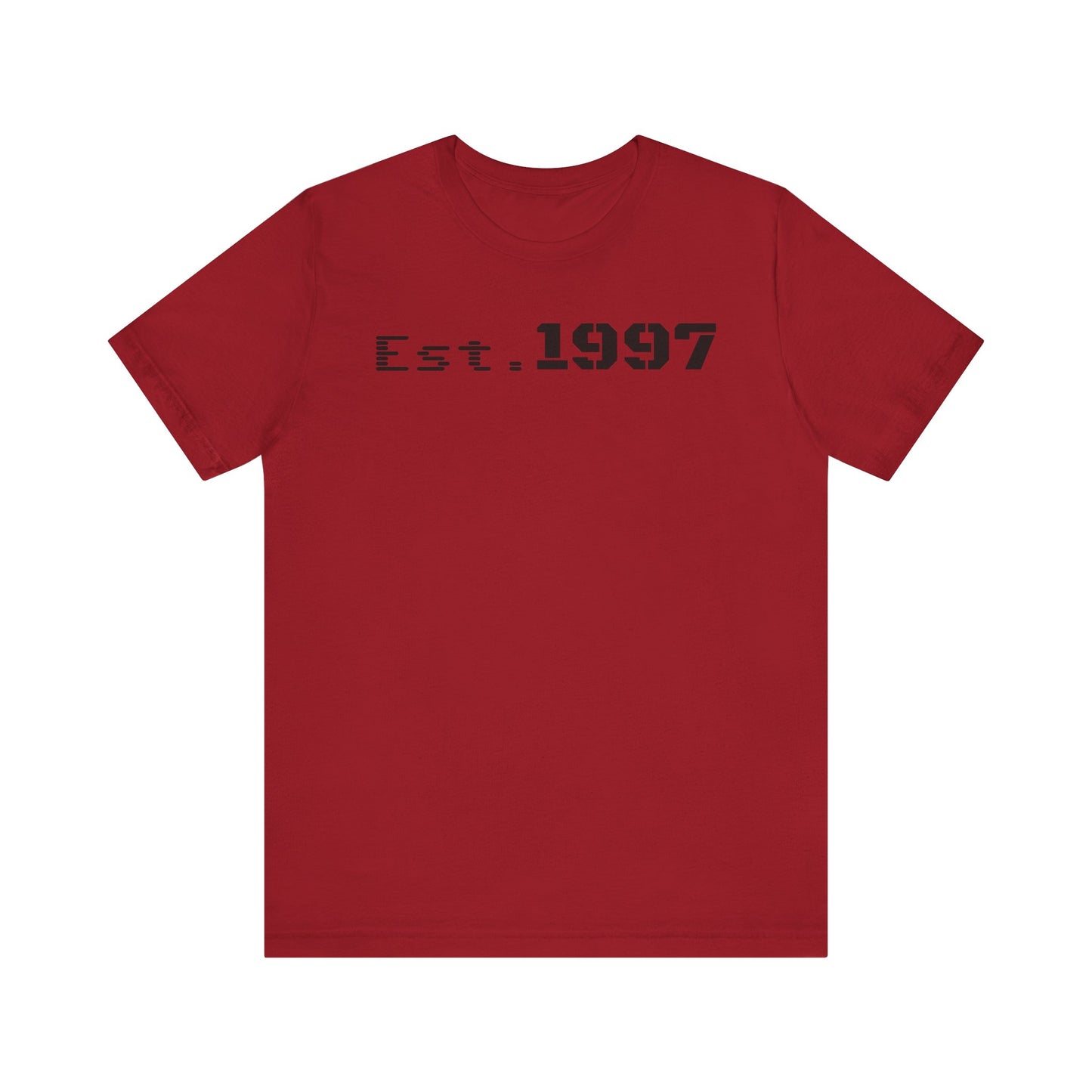 Vintage Est. 1997 Unisex Tee, Gift for Birthdays, Celebrations, Casual Wear, Retro Fashion, Cool Graphic T-Shirt - TRV