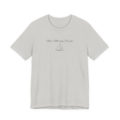 Casual Graphic Tee for Everyday Comfort, Unisex Jersey Tee with Inspirational Quote, Gift for Friends, Birthday Gift, Motivational Tee