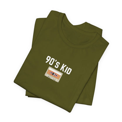 Retro Cassette Tee, Vintage Music Shirt, Unisex Short Sleeve, Gift for Music Lovers, Nostalgic Graphic Tee, Casual Wear