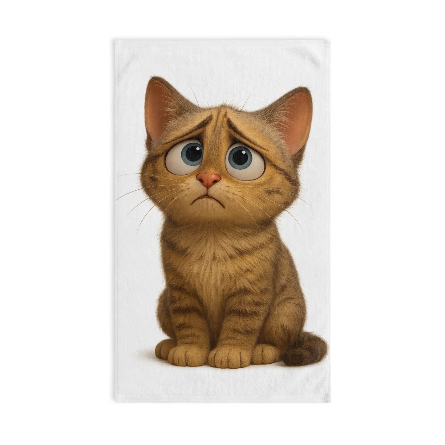 Cute Cat Hand Towel - Adorable Kitchen Decor, Pet Lover Gift, Funny Cat Towel, Cat-Themed Home Essentials, Animal Lover's Gift