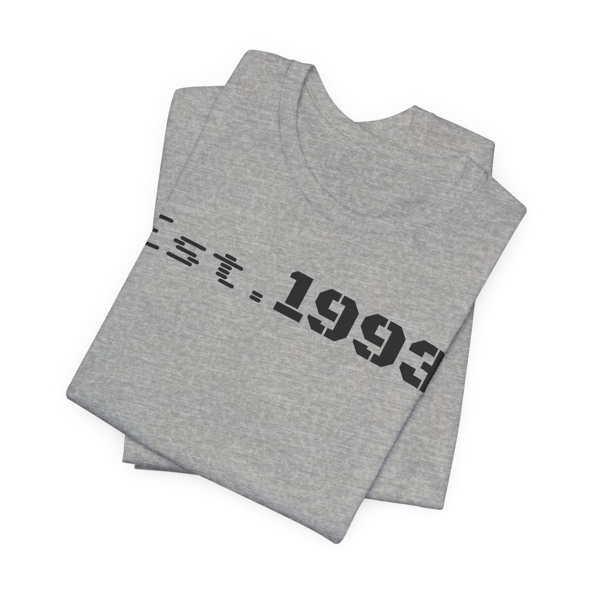 Est. 1993 Unisex Short Sleeve Tee - Perfect for Birthdays, Nostalgia, Casual Wear, Gifts, and Celebrations - TRV