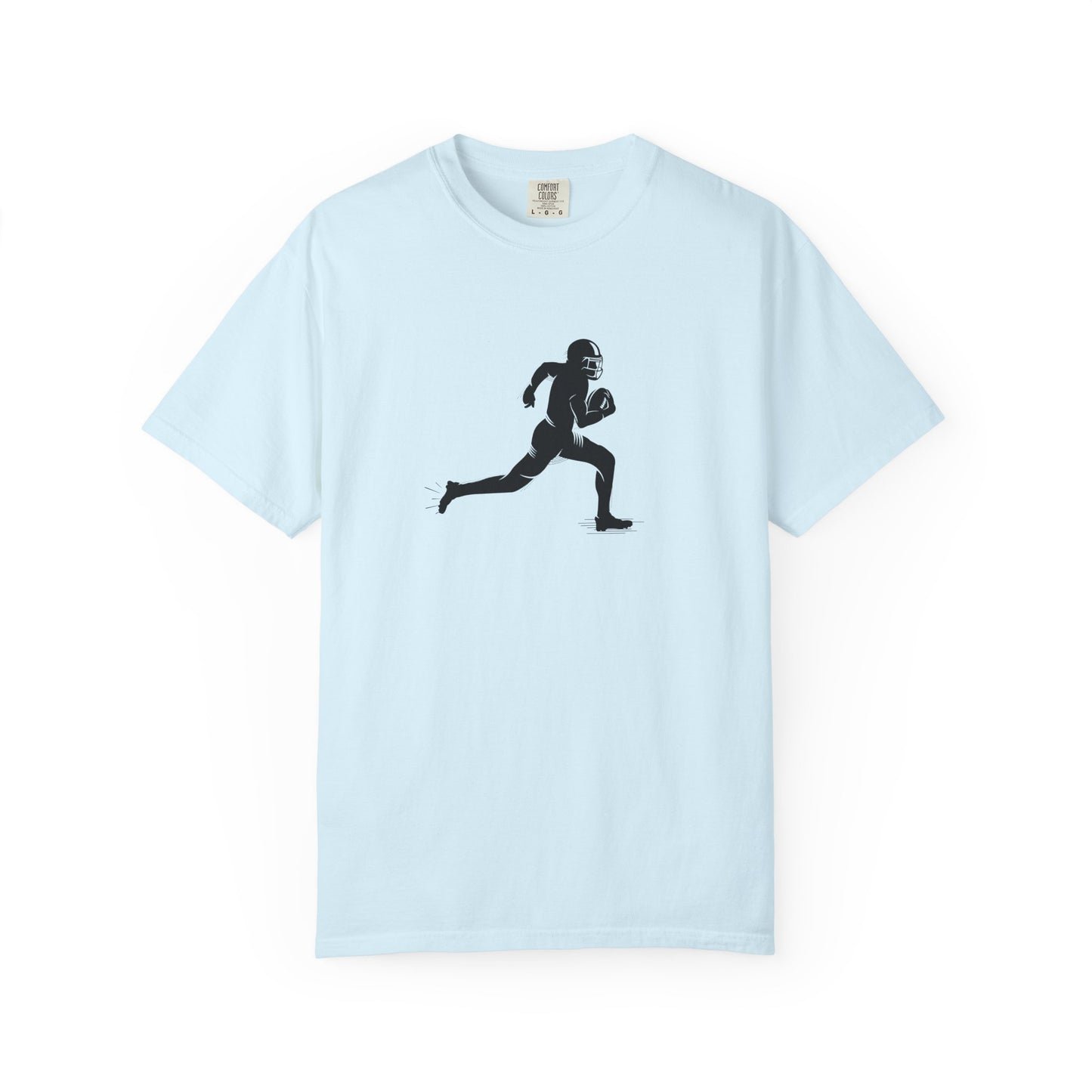 Football Player Graphic Unisex T-Shirt, Casual Sports Tee, Gift for Athletes, Workout Shirt, Everyday Wear, Unique Running Apparel