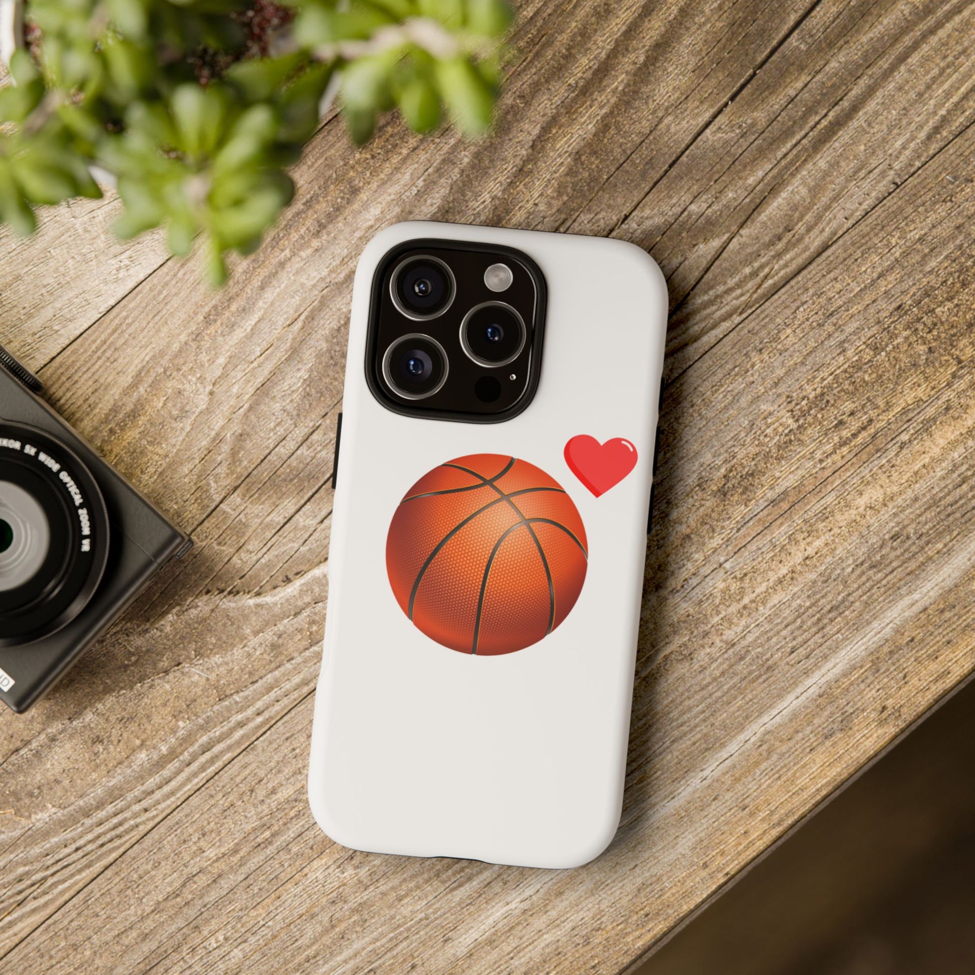 Basketball Phone Case, Love Basketball Case, Sports Gift, Athletic Style, Unique Phone Cover - TRV