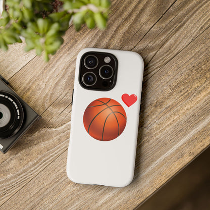 Basketball Phone Case, Love Basketball Case, Sports Gift, Athletic Style, Unique Phone Cover - TRV