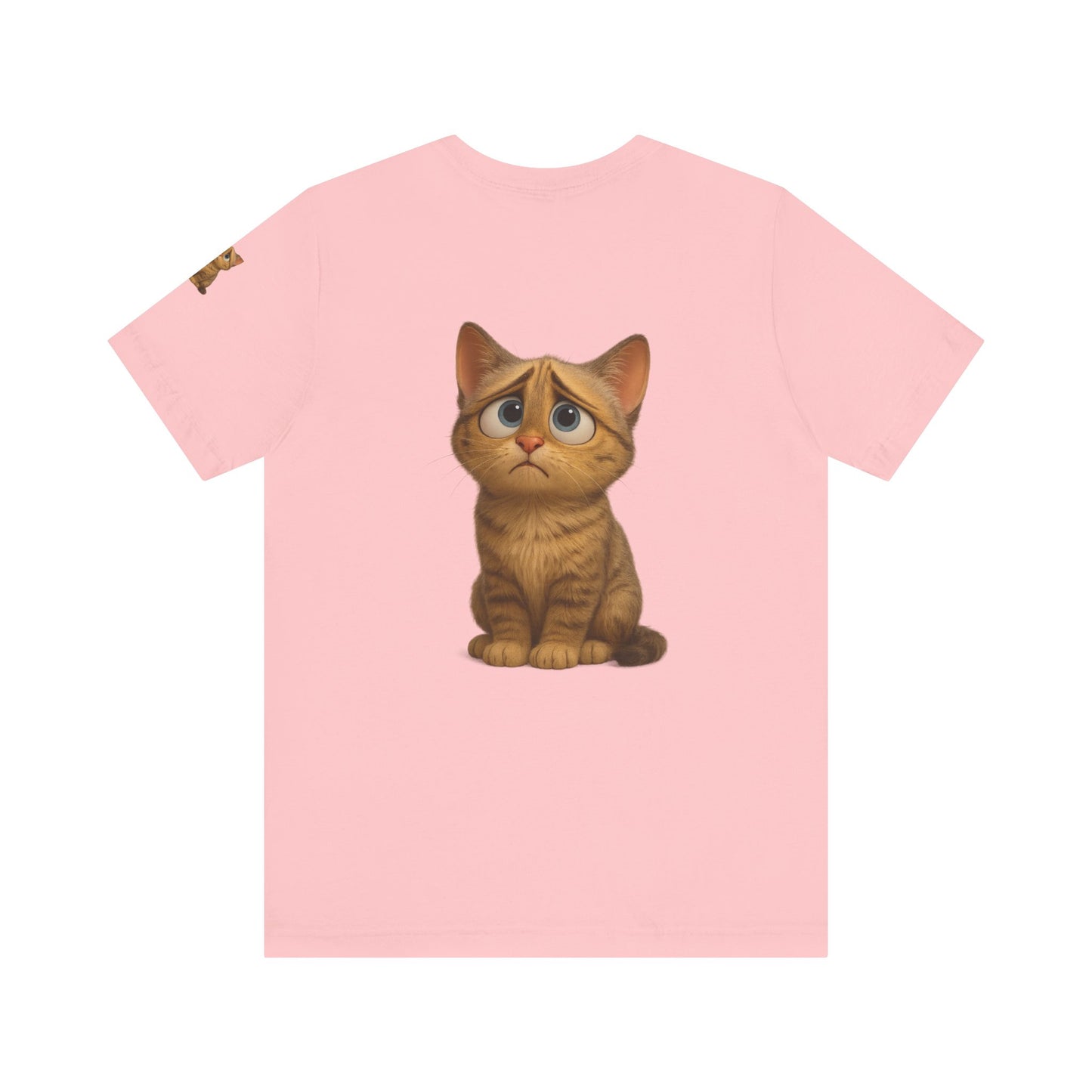 Adorable Cat Graphic Tee, Cute Pet Lover Shirt, Animal Lover Gift, Funny Cat Apparel, Birthday, Christmas, Everyday Use - TRV