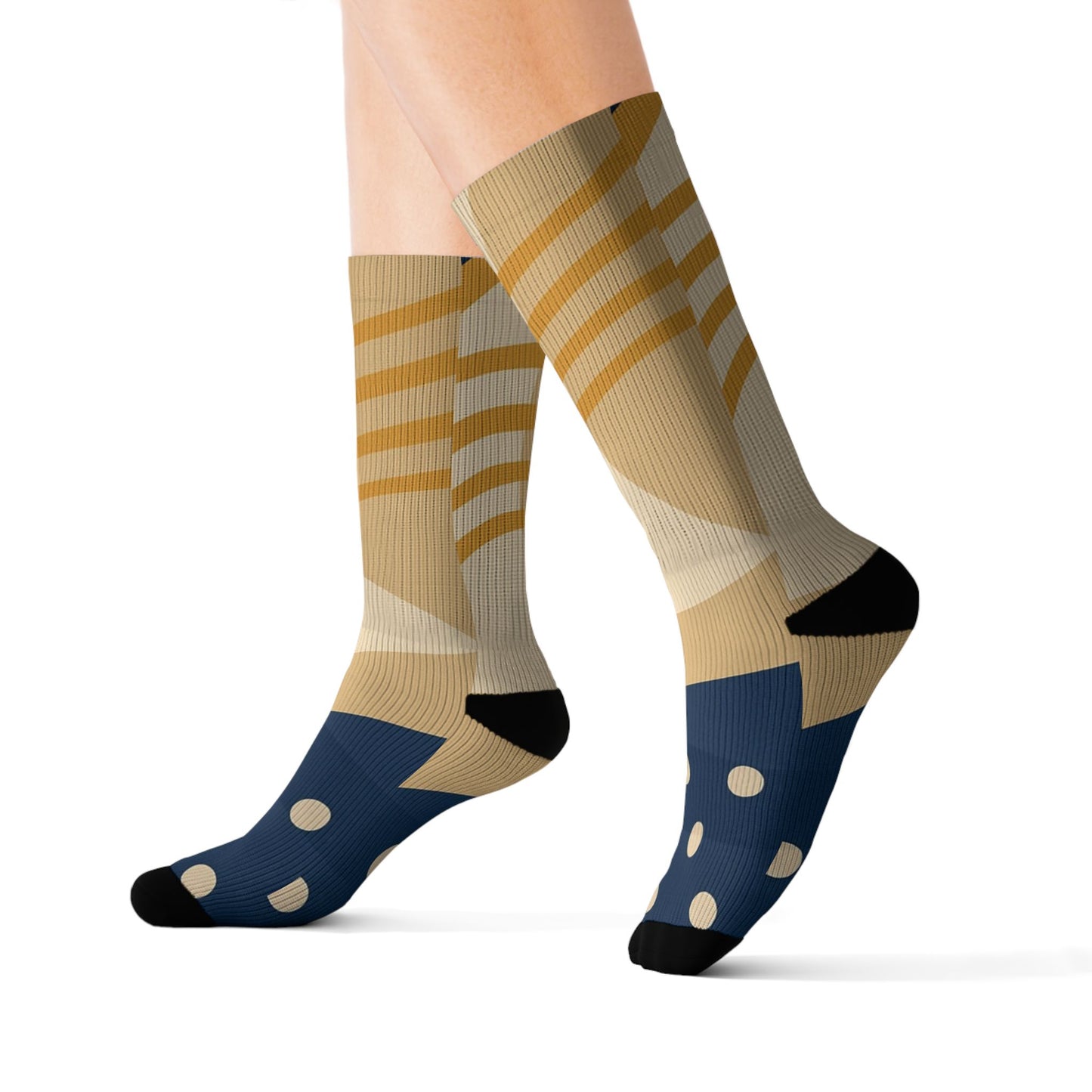 Sublimation Abstract Socks