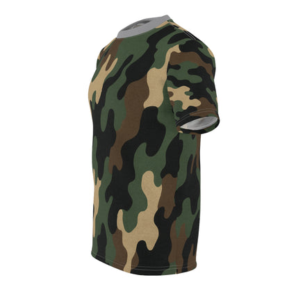Camo Unisex Tee - Comfortable All-Occasion Apparel | Casual Everyday Wear, Outdoor Adventure Shirt, Gift for Him, Her, and Teens - TRV