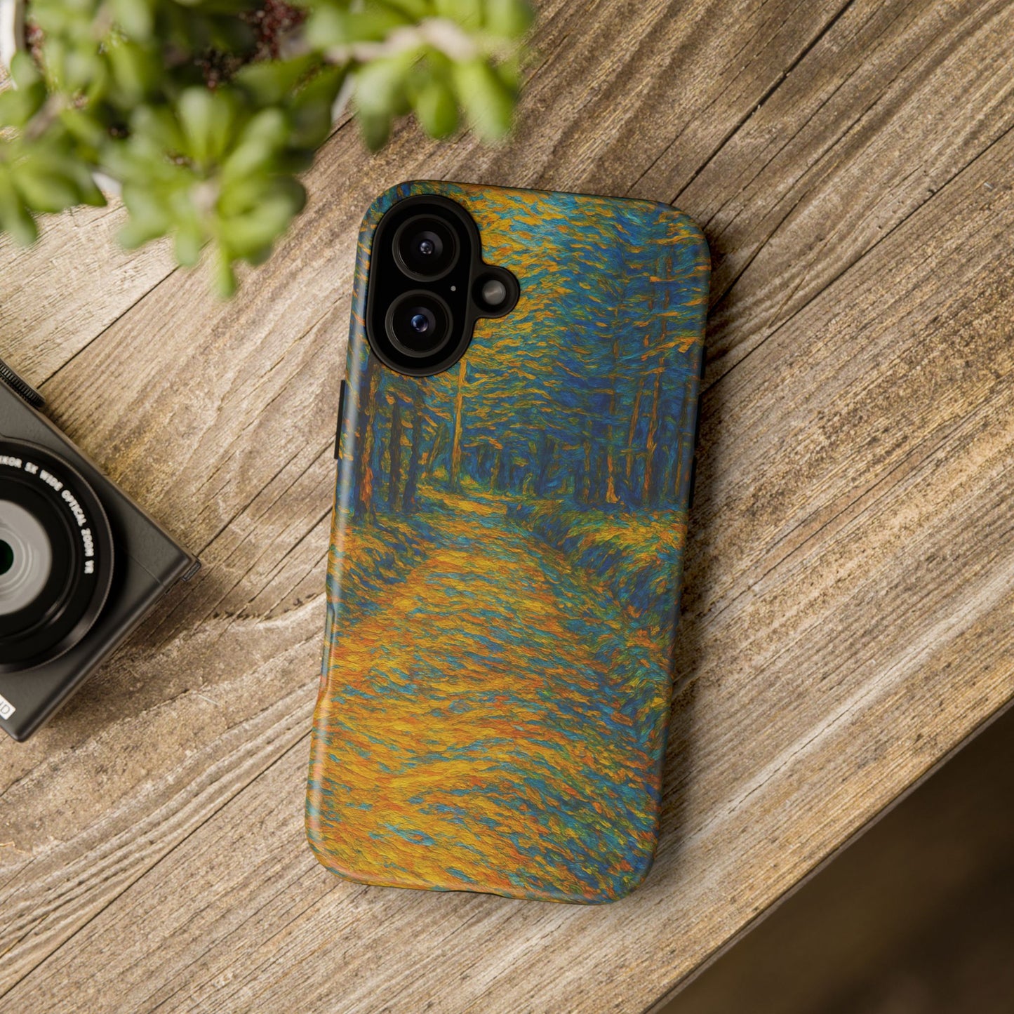 Artistic Phone Case for Nature Lovers, Tough Cases, Vibrant Design, Gift for Friends, Phone Accessories, Unique Artwork - TRV