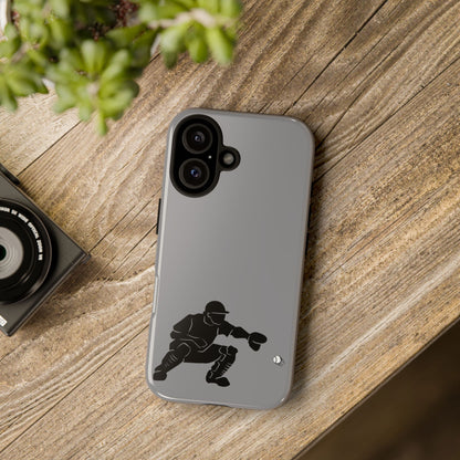 Baseball Catcher Phone Case - Tough Cases, Sports Phone Cover, Great for Athletes, Perfect Gift for Baseball Lovers, Unique Cell Phone Design - TRV