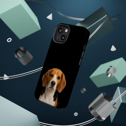 Beagle Photo Magnetic Impact Phone Case — Shockproof, Slim Protective Cover