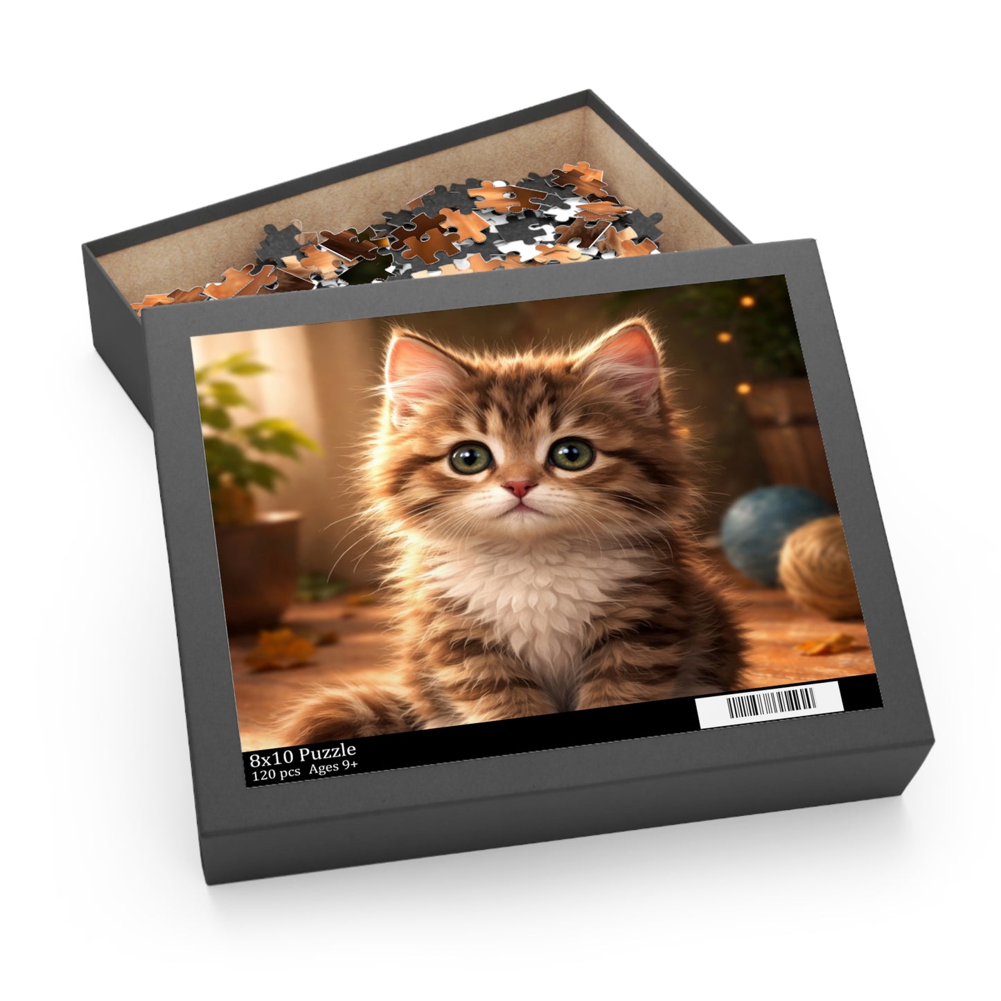 Adorable Tabby Kitten Puzzle
