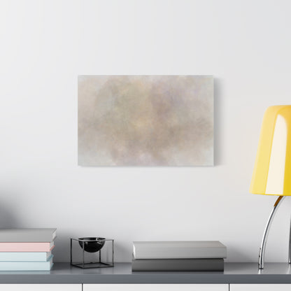 Soft Neutral Abstract Fog Canvas