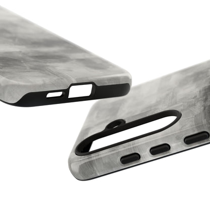 Stylish Phone Case for Tough Protection, Marble Grey Design, Customizable Gift for Her, Unisex Mobile Accessory, Birthday Present, [...] - TRV