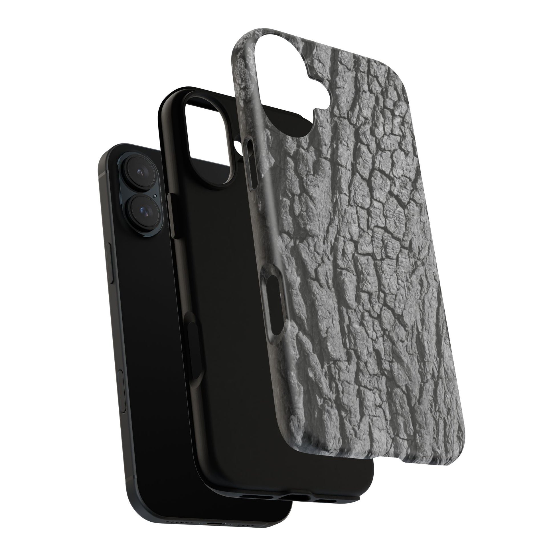 Rustic Bark Phone Case - Tough and Durable Protection - TRV