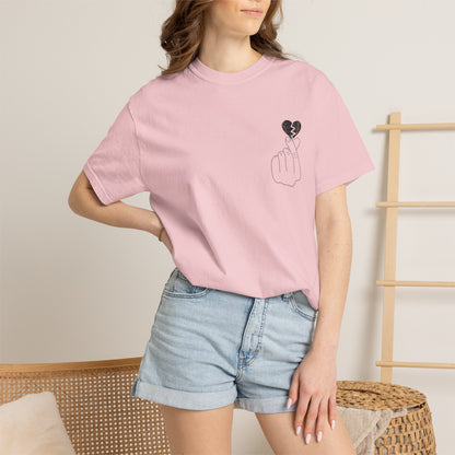 Heartbreak Unisex Garment-Dyed T-Shirt - Trendy Casual Tee for Self-Expression