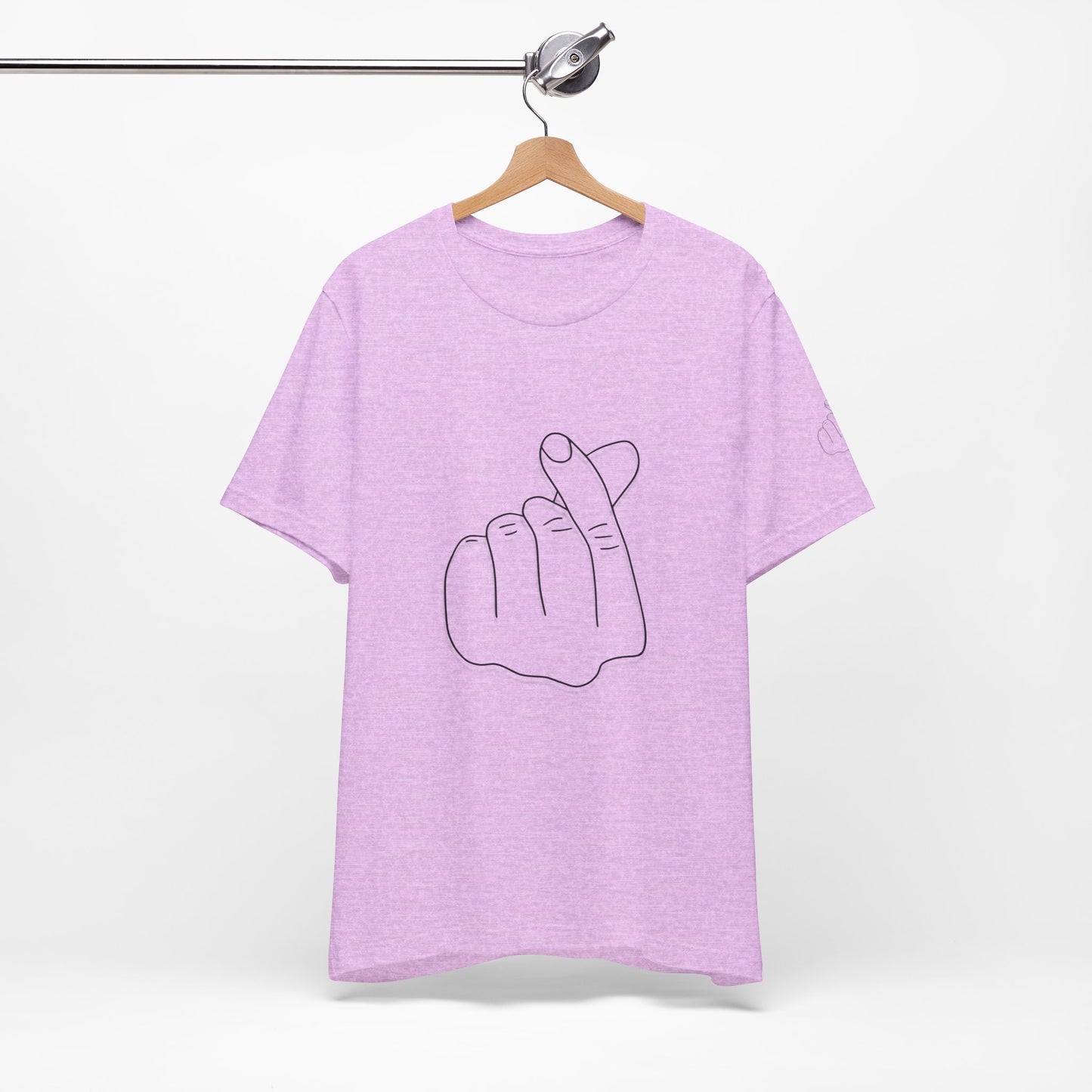 Minimalist Hand Sign Unisex Tee | Casual Everyday Wear | Perfect for Gift Givers
