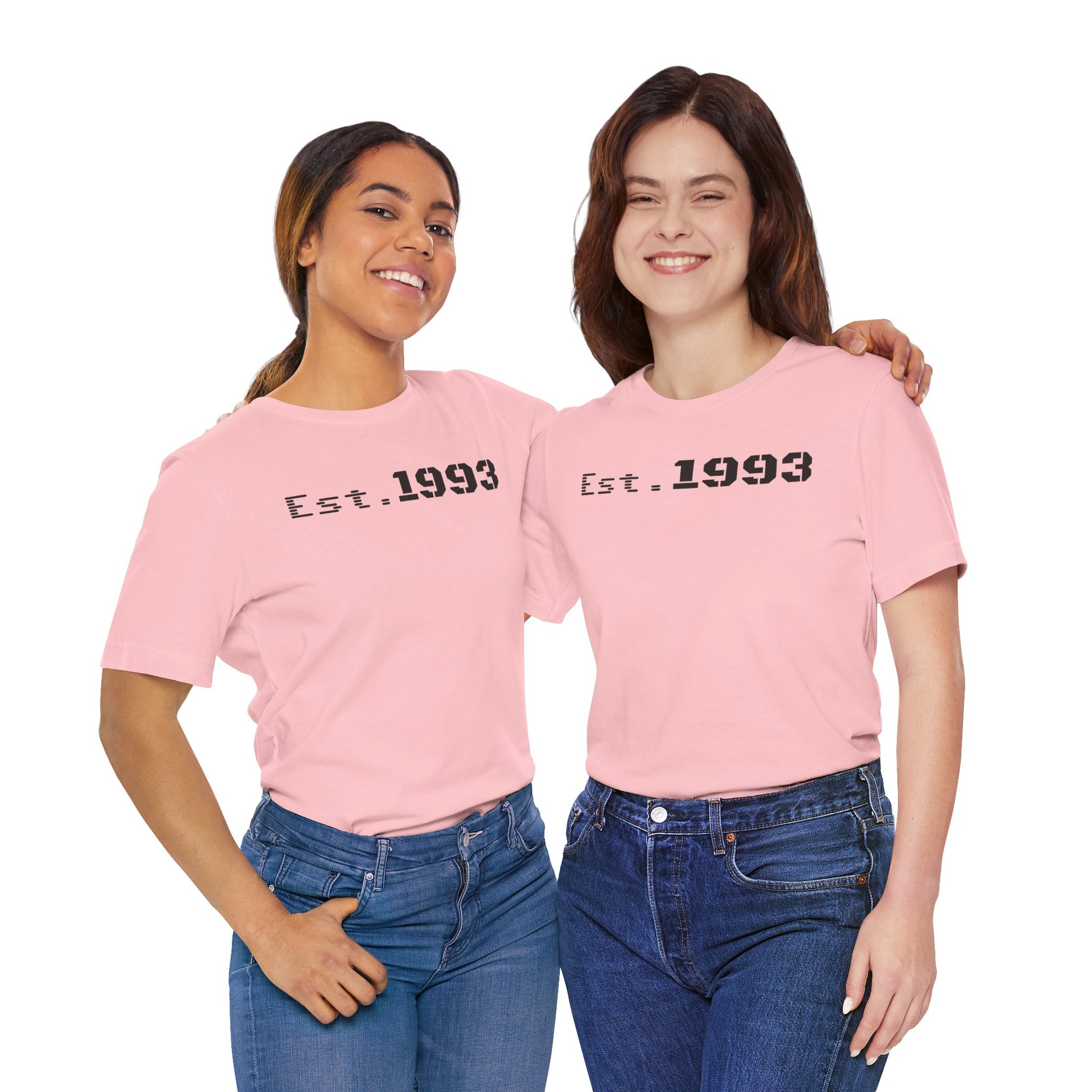 Est. 1993 Unisex Short Sleeve Tee - Perfect for Birthdays, Nostalgia, Casual Wear, Gifts, and Celebrations - TRV