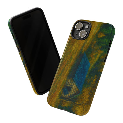 Artistic Phone Case by Tough Cases, Nature-Inspired Phone Protection, Unique Gift for Nature Lovers, Stylish Accessory, Fall Aesthetic - TRV