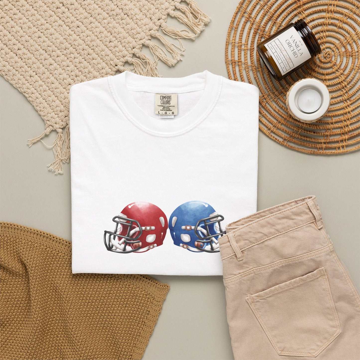 Unisex Football Rivalry T-Shirt - Perfect Gift for Game Day, Sports Fans, Tailgating, Football Season, Team Spirit Gear