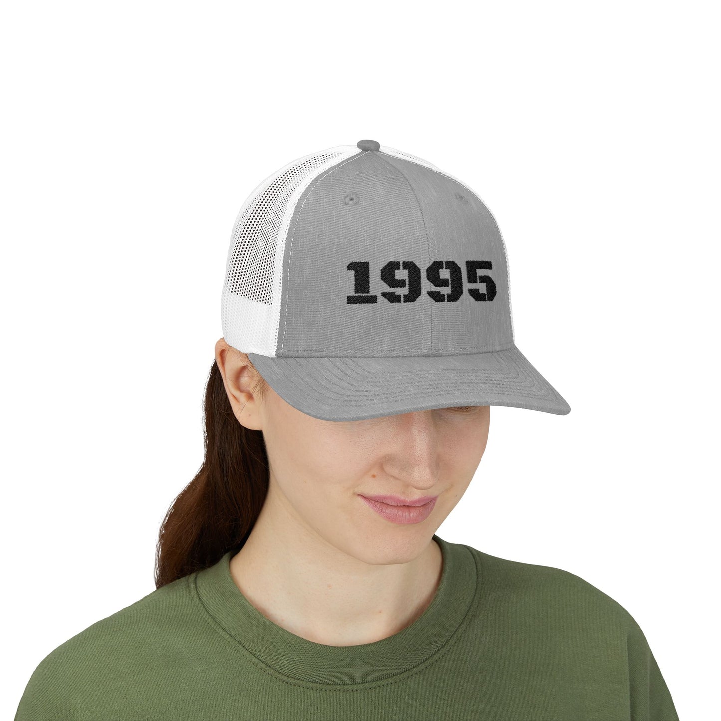 1995 Snapback Trucker Cap, Retro Cap, Vintage Style Hat, Birthday Gift, Casual Wear, 90s Fashion, Unisex Headwear - TRV