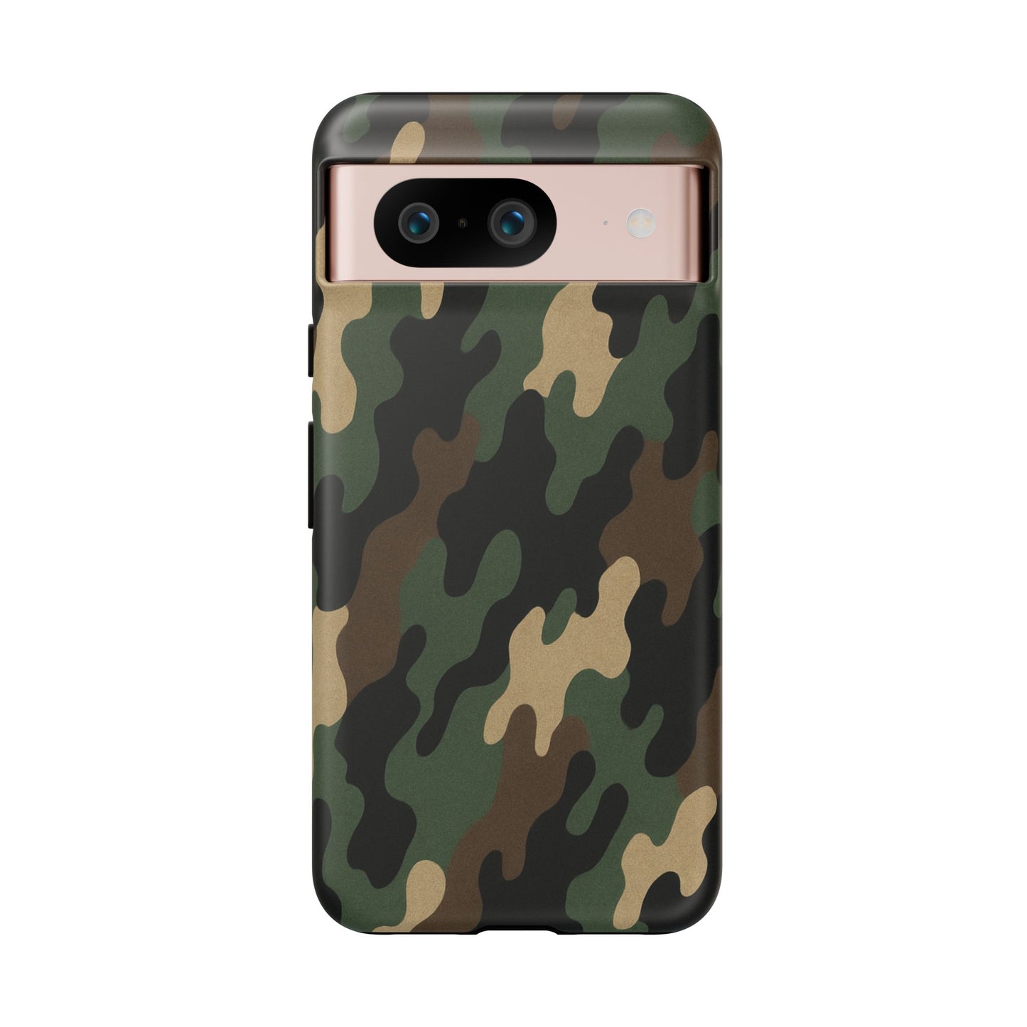 Camouflage Phone Case, Tough Cases, Military Style, Unique Phone Accessories, Gift for Him, Durable Phone Cover - TRV