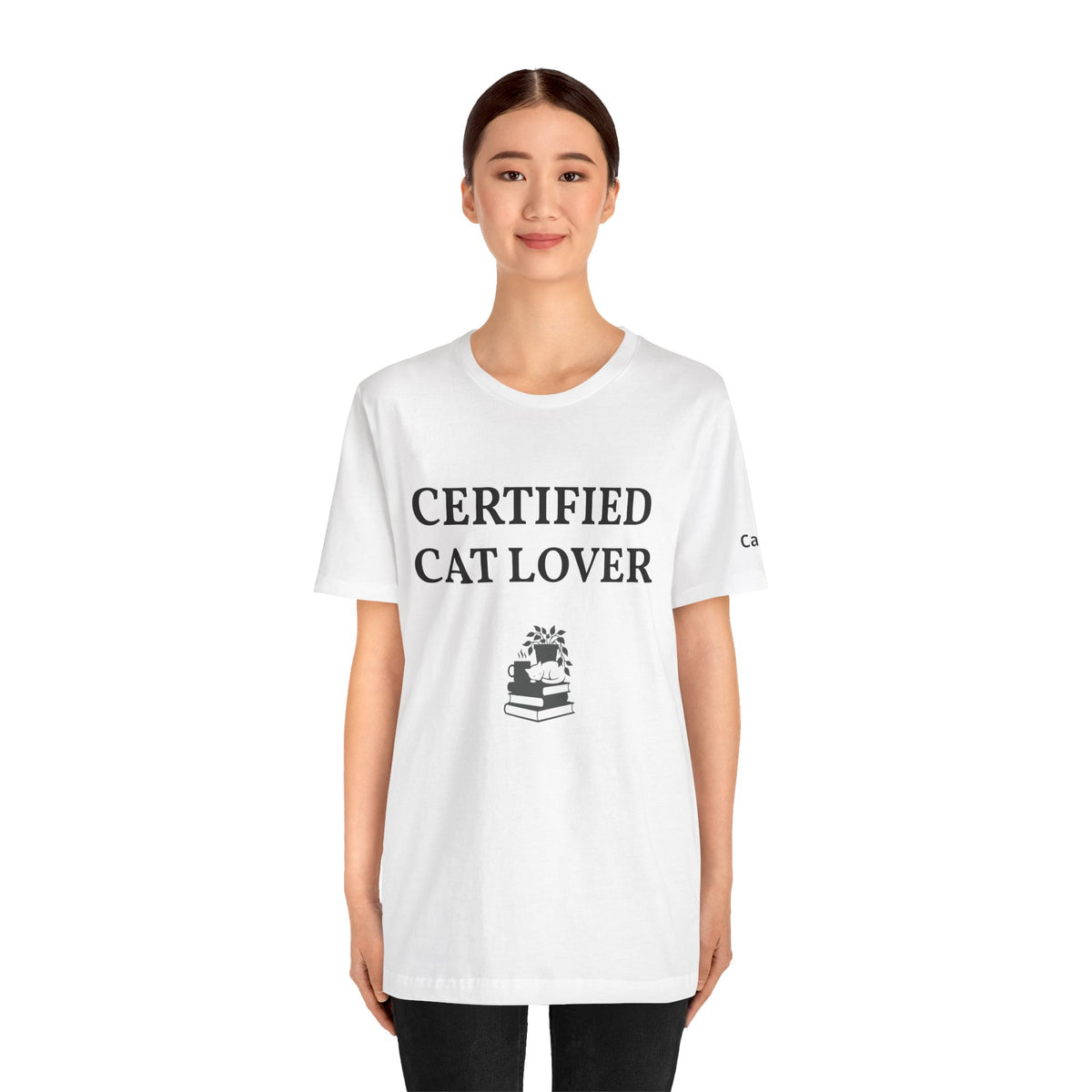 Unisex custom T-shirt by Printify with a blank design, showcasing a plain fabric in a relaxed fit for personalized styling.