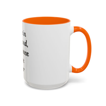 Inspirational Coffee Mug - "Coffee in One Hand, Confidence in the Other" - TRV