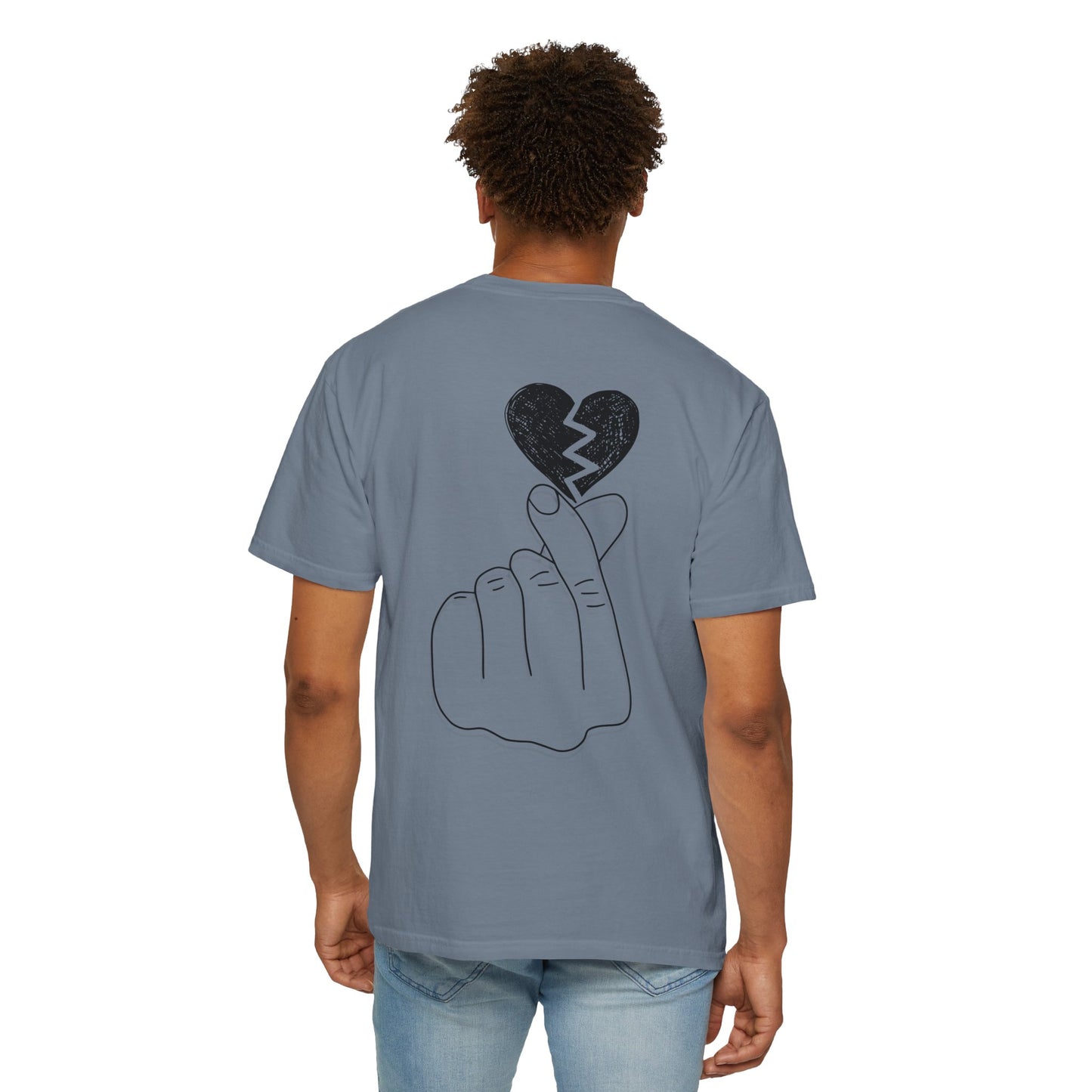 Heartbreak Unisex Garment-Dyed T-Shirt - Trendy Casual Tee for Self-Expression