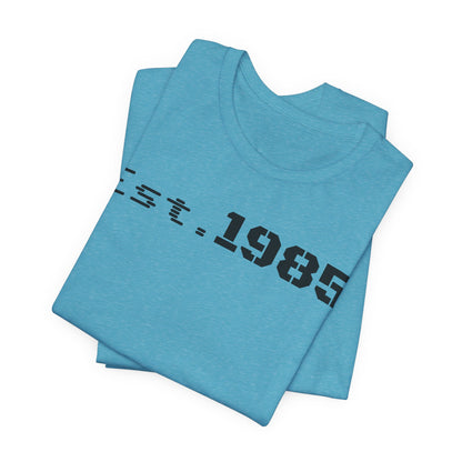 Est. 1985 Vintage Unisex Tee, Retro Birthday T-Shirt, Perfect Gift for 1980s Lovers, Casual Apparel, Timeless Style