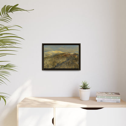 Framed Mountain Canvas Art, Perfect for Home Decor, Nature Wall Art, Gift for Nature Lovers, Cozy Atmosphere - TRV