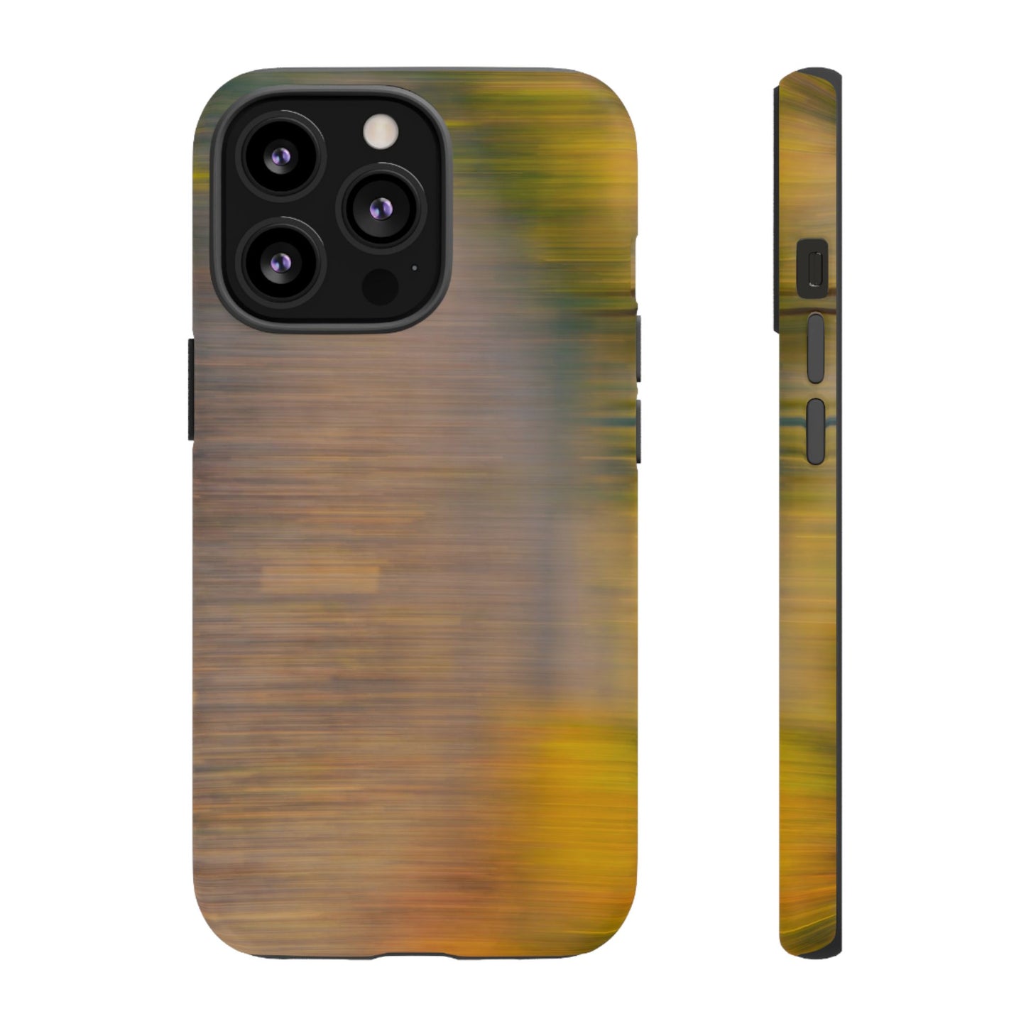 Autumn Blur Tough Phone Case — Fall Colors Protective iPhone Cover