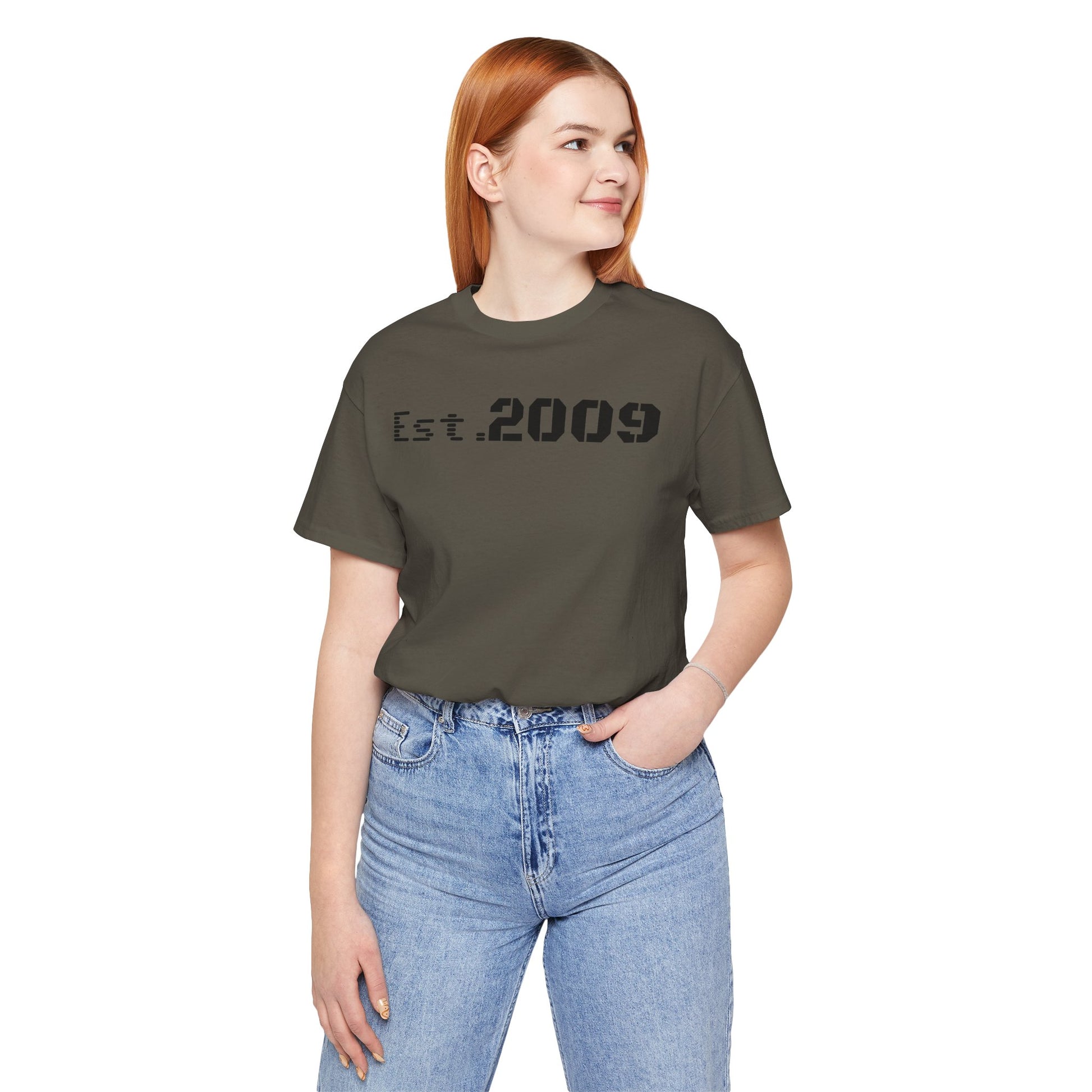 Established 2009 Unisex Tee - Casual Wear, Birthday Gift, Graduation Outfit, Anniversary Shirt, Personalized Fashion - TRV