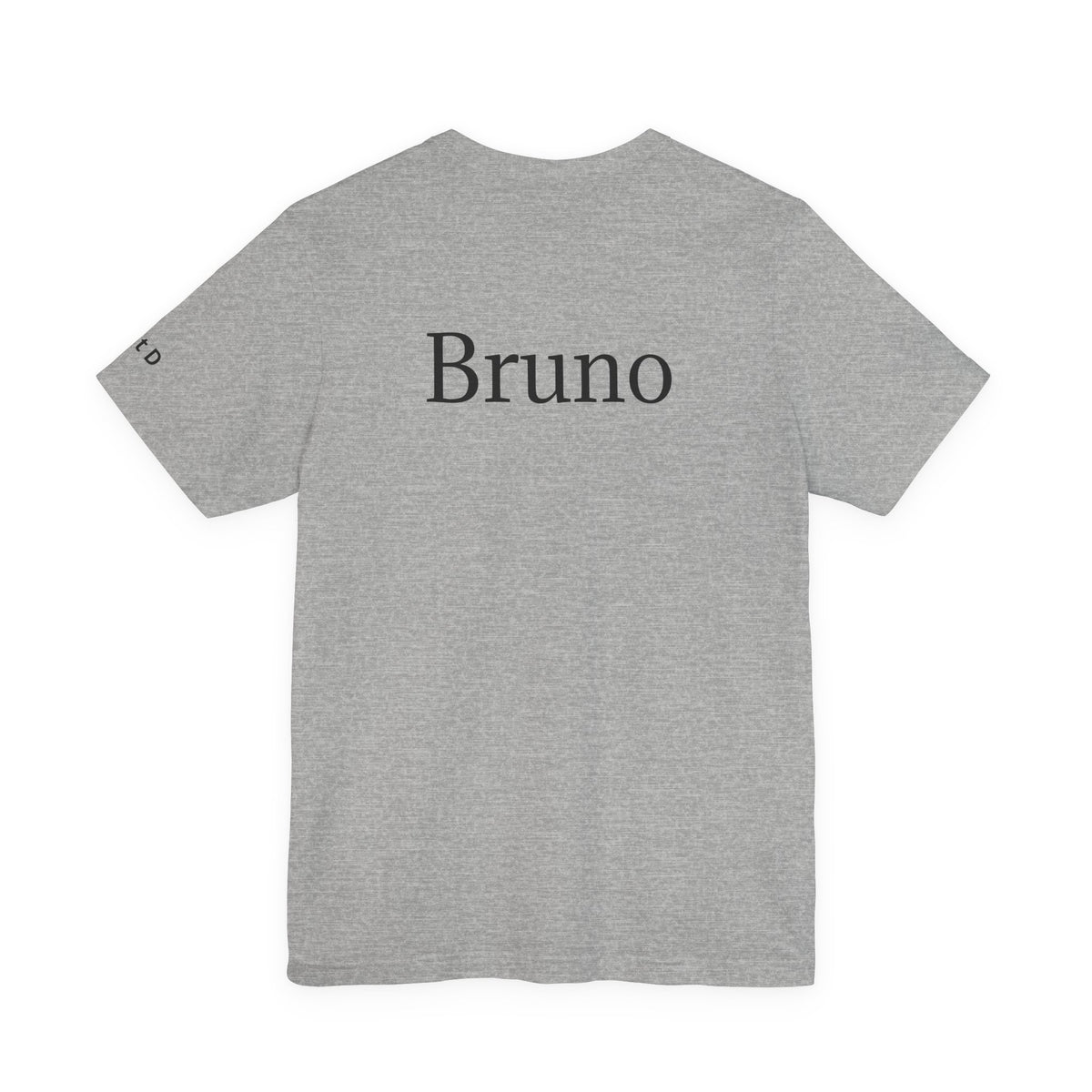 Unisex custom T-shirt from Printify featuring personalized design on a comfortable cotton fabric, ideal for casual wear.