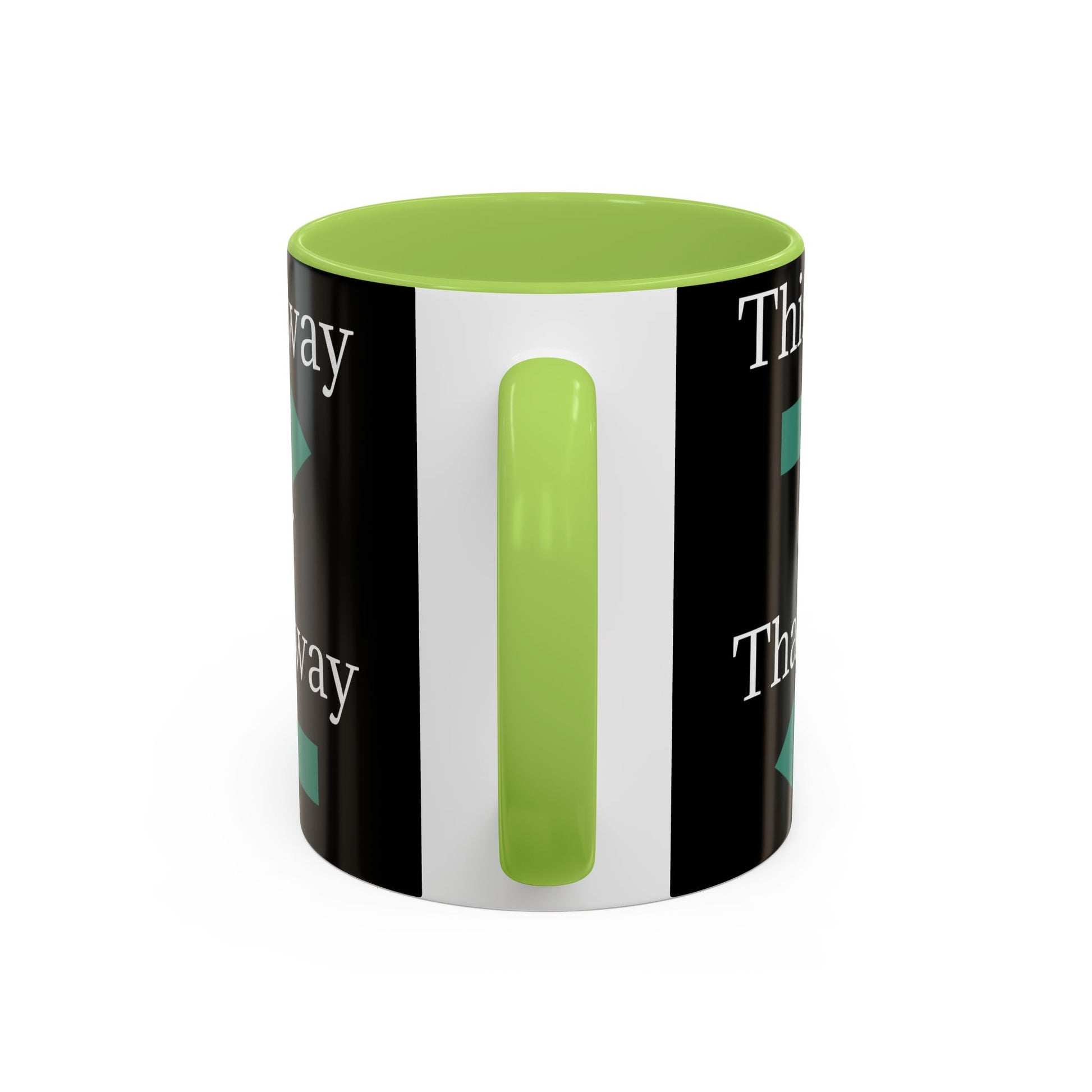 This Way or That Way Coffee Mug | Fun Accent Mug for Home & Office, Gift for Coffee Lovers, Unique Drinkware, Motivational Coffee Cup - TRV