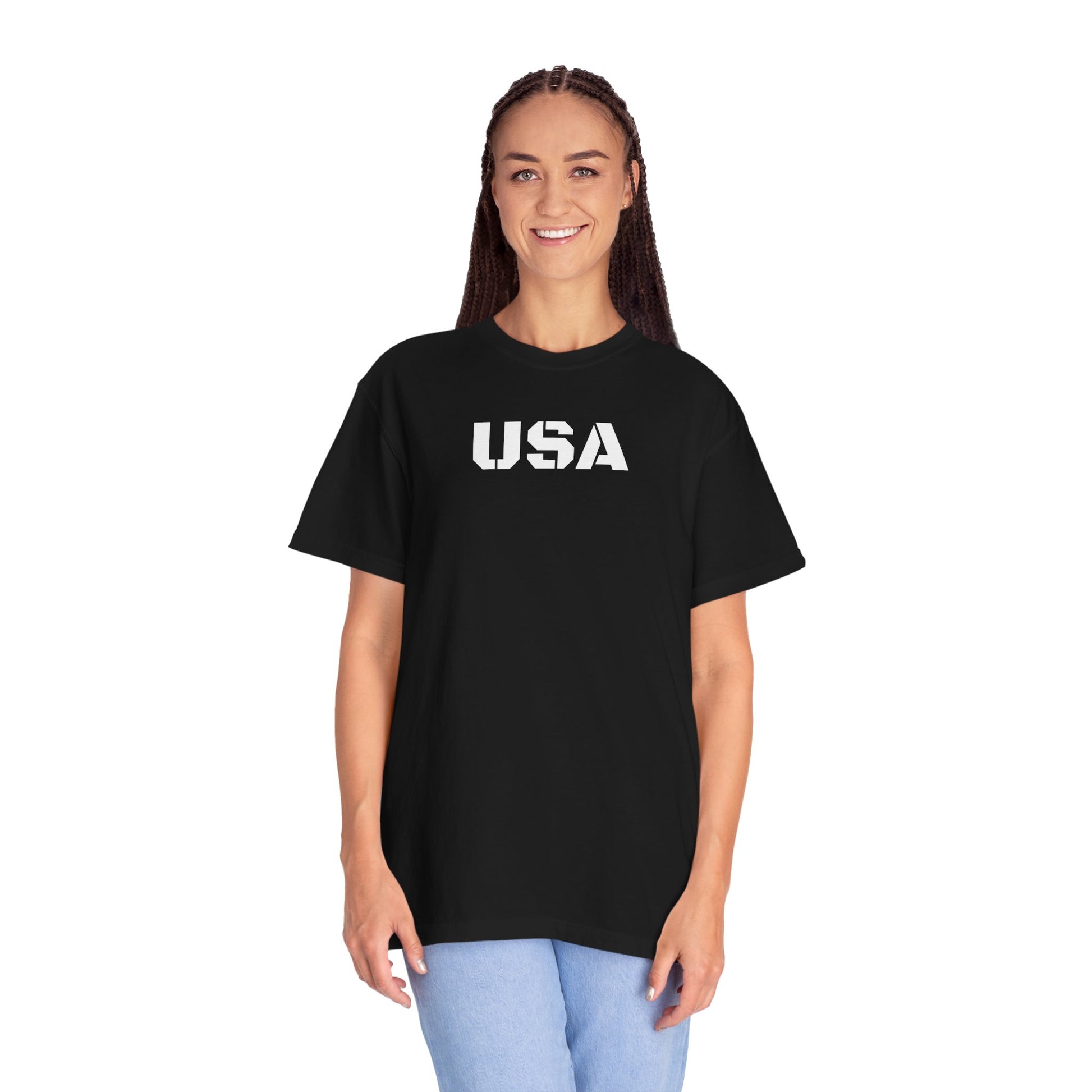 USA Vintage Unisex T-Shirt, Soft Cotton Tee, Casual Wear, Gifts for Her & Him, Summer Essentials, Independence Day Apparel - TRV