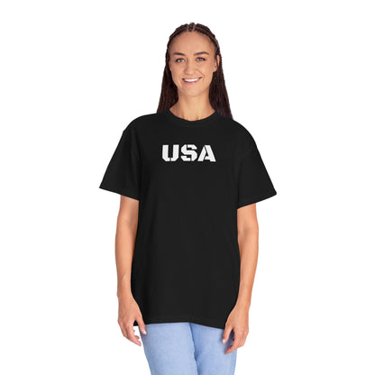 USA Vintage Unisex T-Shirt, Soft Cotton Tee, Casual Wear, Gifts for Her & Him, Summer Essentials, Independence Day Apparel - TRV