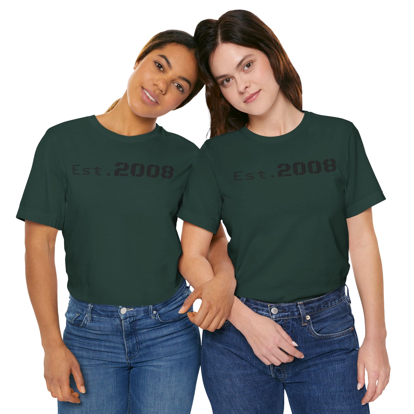 Est. 2008 Unisex Tee, Cool Vintage T-Shirt, Casual Gift, Birthday Apparel, Nostalgic Fashion