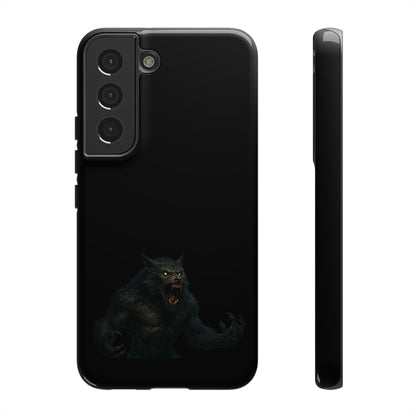 Werewolf Phone Case, dark monster graphic tough protective case - view 10