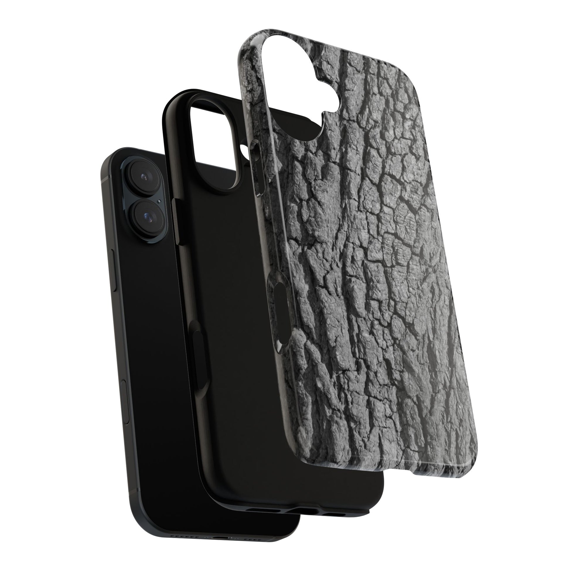 Rustic Bark Phone Case - Tough and Durable Protection - TRV