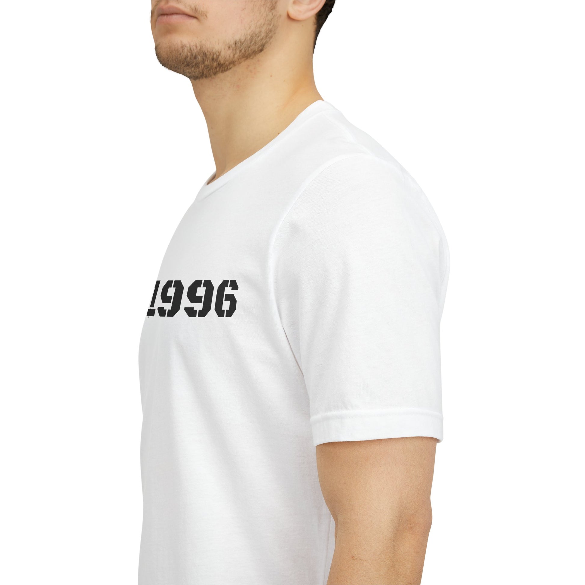 Vintage Est. 1996 T-shirt by Printify featuring a classic design, perfect for birthday celebrations and nostalgic fashion.