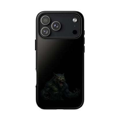 Werewolf Phone Case, dark monster graphic tough protective case - view 61