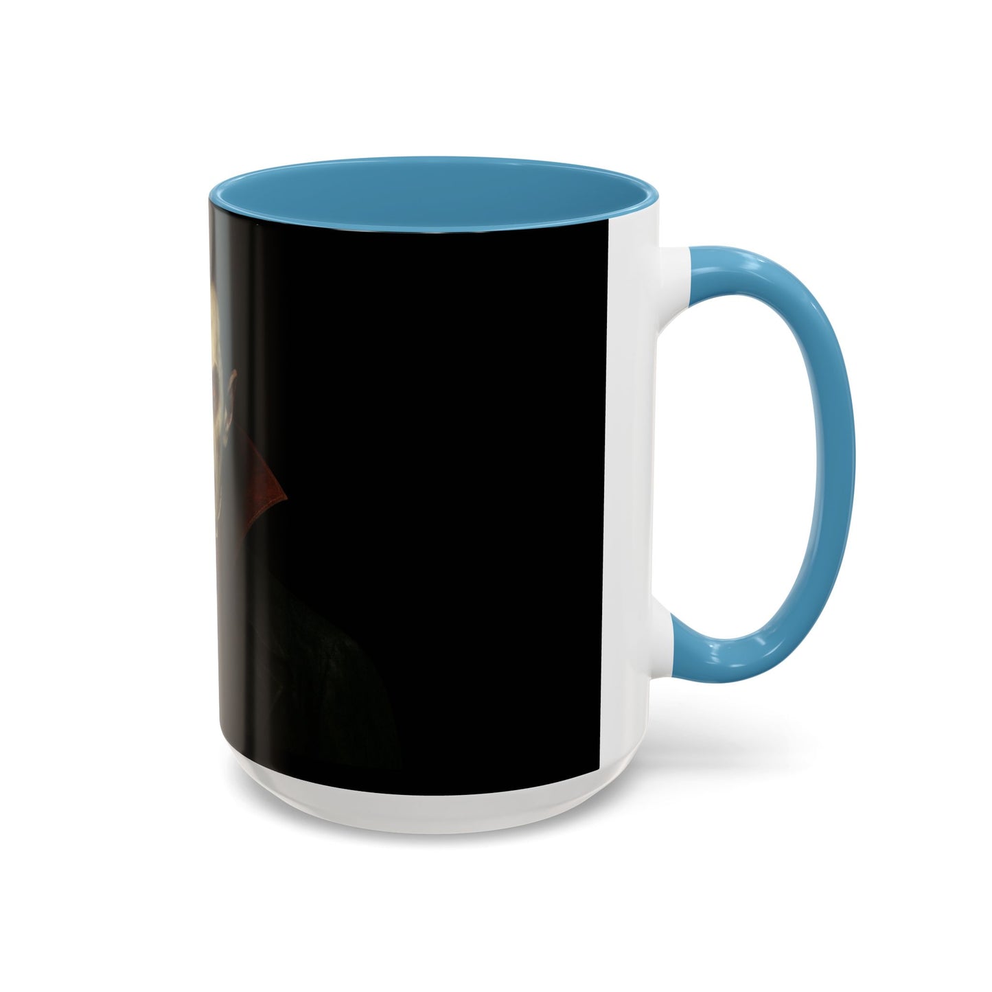Gothic Dracula Vampire Accent Coffee Mug | Spooky Halloween Gift, Unique Home Decor, Collector's Mug, Coffee Lover's Gift - TRV