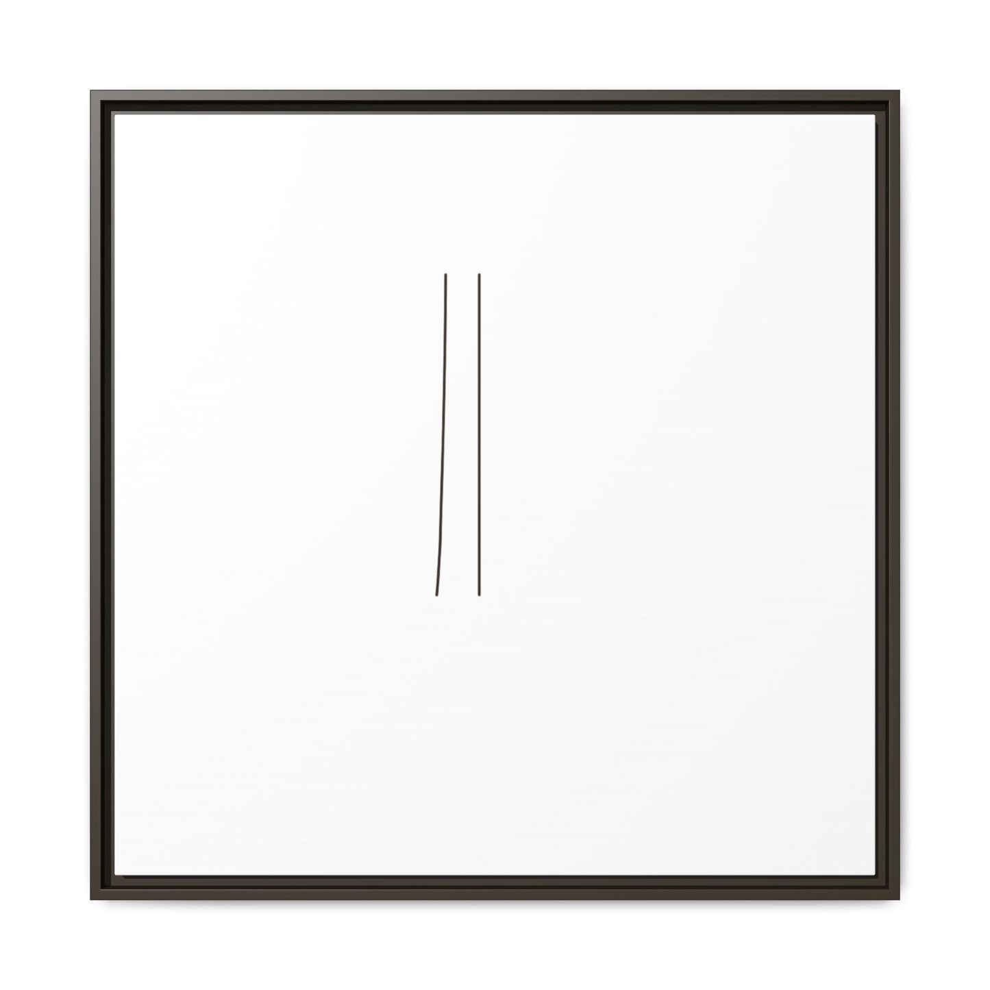 Minimal Line Art | Matte Canvas Framed