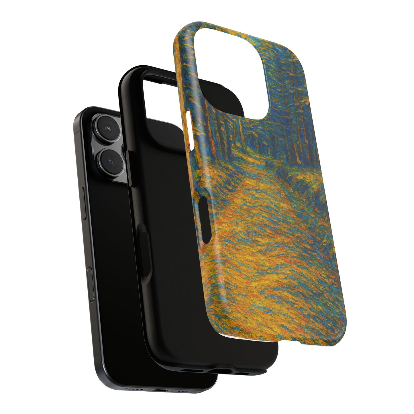 Artistic Phone Case for Nature Lovers, Tough Cases, Vibrant Design, Gift for Friends, Phone Accessories, Unique Artwork - TRV