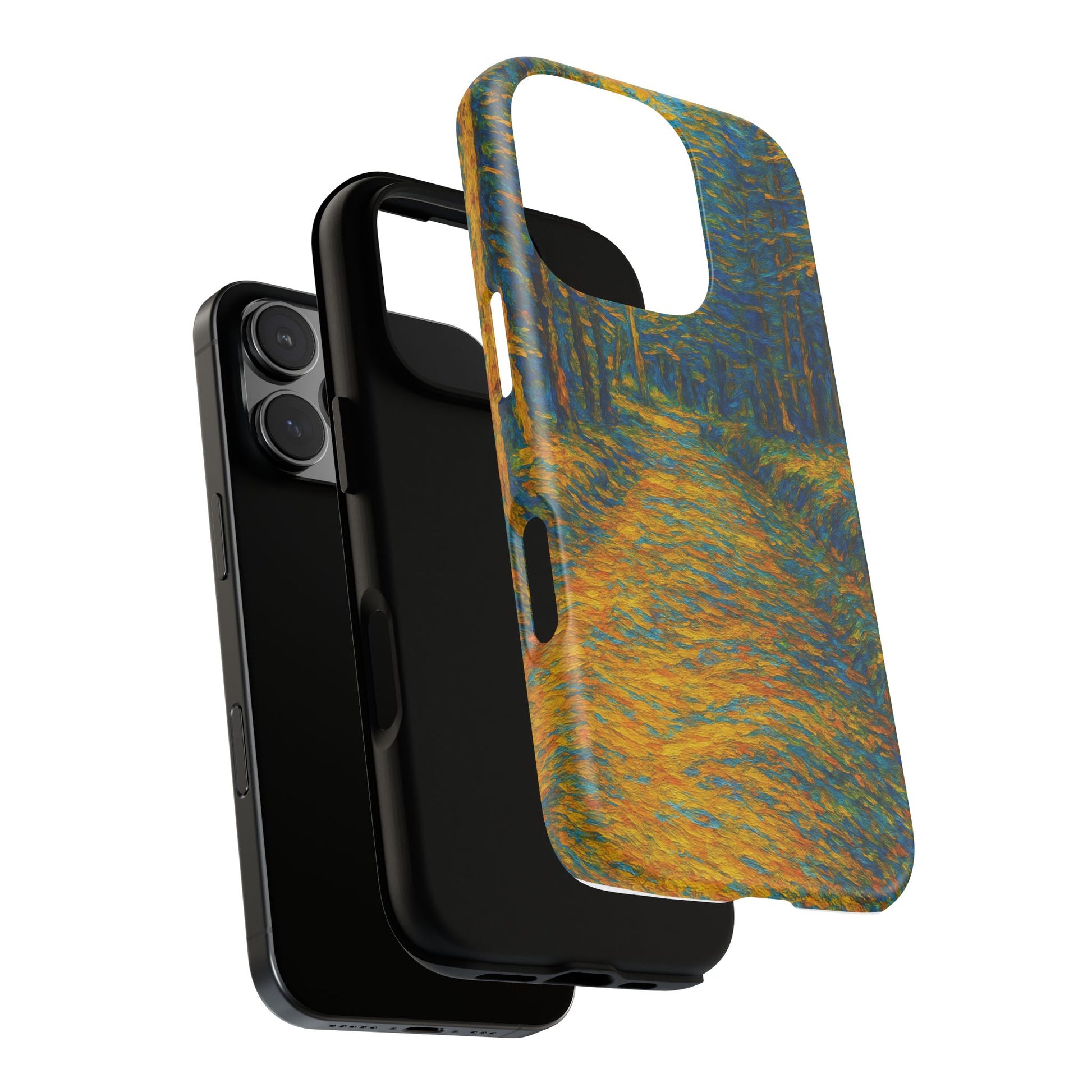 Artistic Phone Case for Nature Lovers, Tough Cases, Vibrant Design, Gift for Friends, Phone Accessories, Unique Artwork - TRV