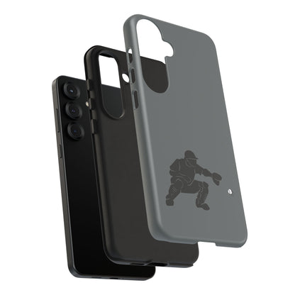 Printify baseball catcher phone case, tough protective cover with catcher design, fits smartphone models.