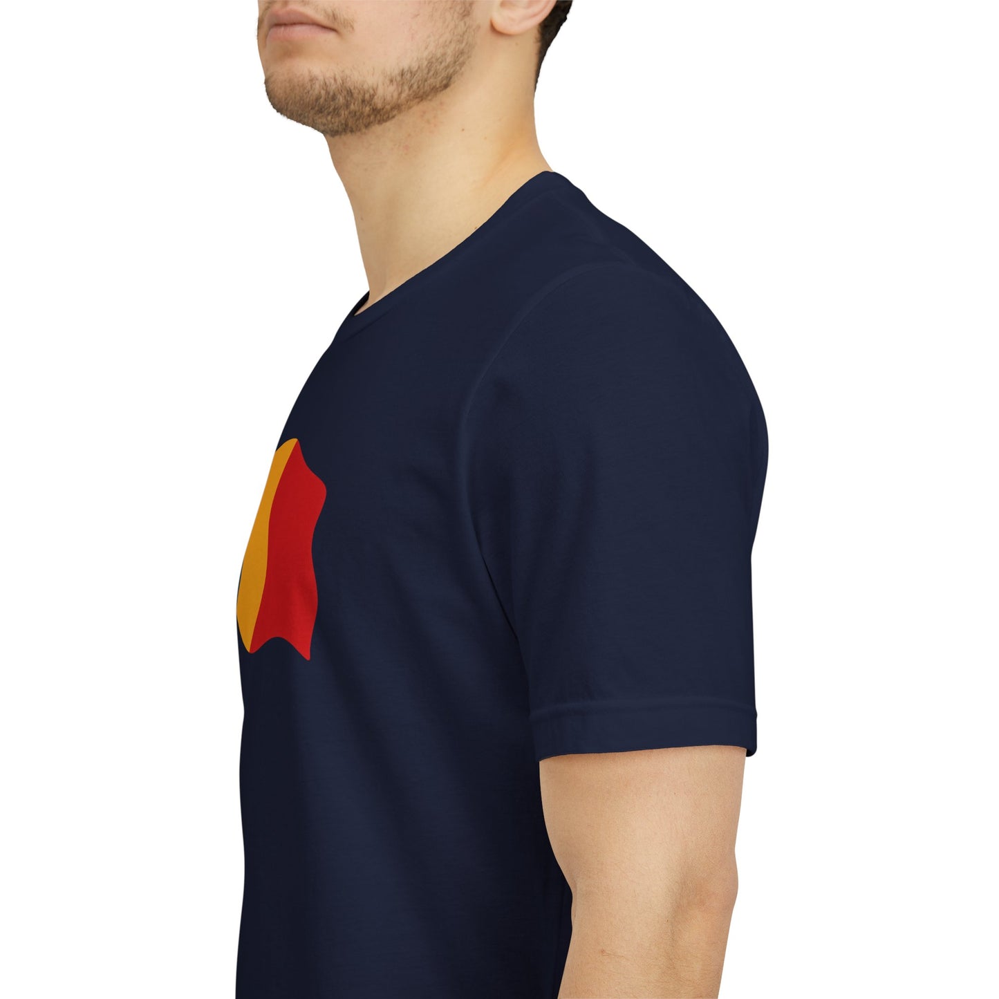 Romanian Flag Unisex Short Sleeve Tee, Casual Shirt, Travel T-Shirt, Gift for Romanians, Summer Outfit, Everyday Wear
