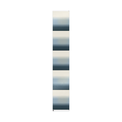 Gradient Ombre Wrapping Paper Roll — Coastal Blue to Cream Gift Wrap